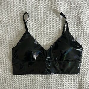 Good American Black Bralette